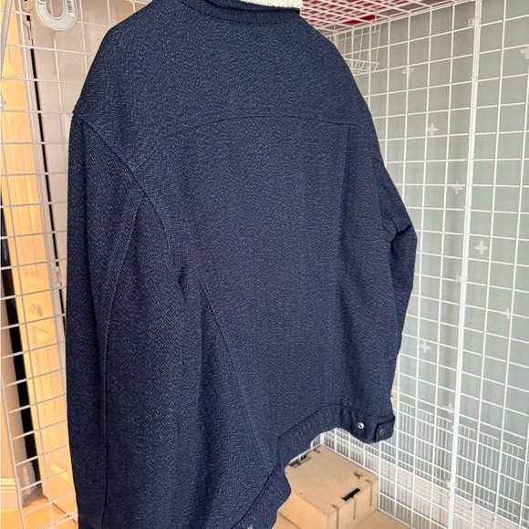 Levi's Dark Blue Sherpa-Lined Jacket - Picture 4 of 4